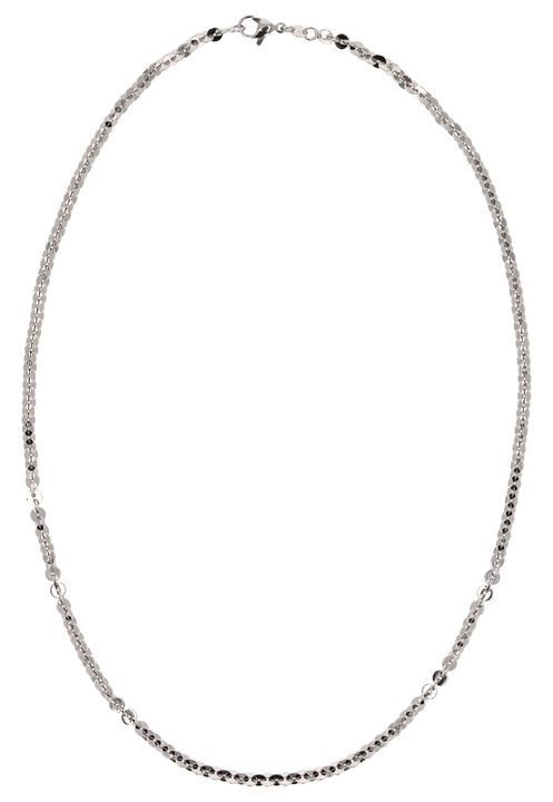 Colier dama, Joella, design elegant, argintiu, one size