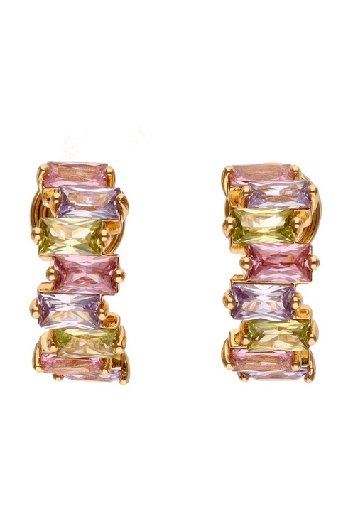 Cercei dama, Joella, aurii, 100% cupru, design elegant, parte din Colectia Bijuterii