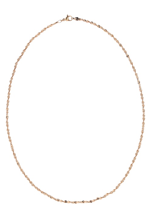 Colier dama Joella, texturat, auriu