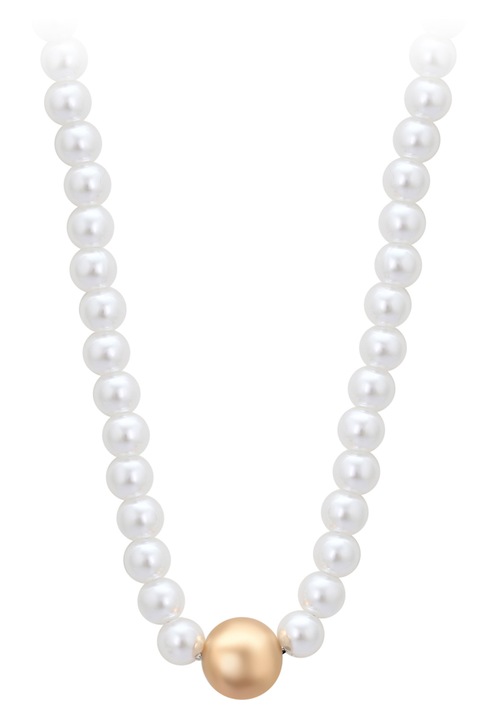 Colier dama Joella, alb