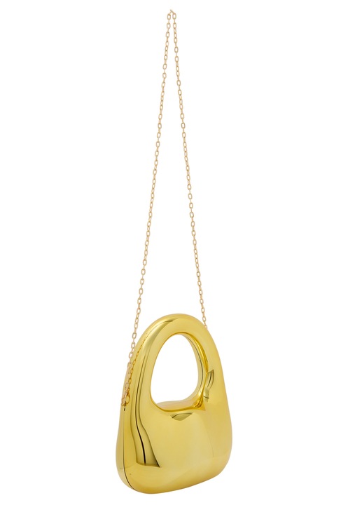 Geanta dama Joella, auriu, acril