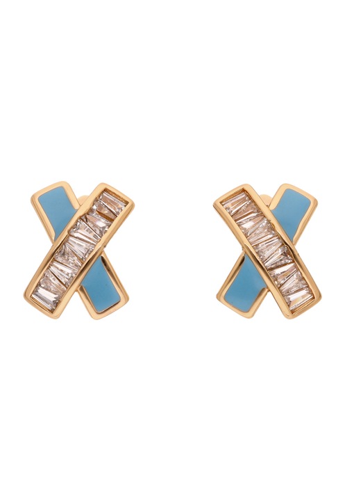 Cercei dama Joella, aurii, design elegant