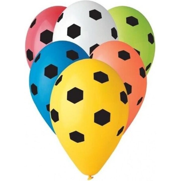 Комплект премиум балони Godan, футбол, 31см, 5 броя