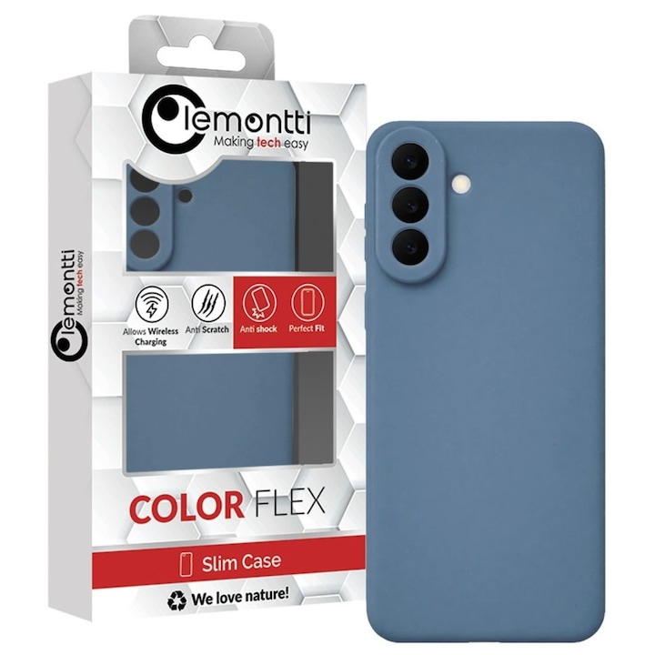 Husă Lemontti Silicon Slim Gri pentru Samsung Galaxy S26 Plus