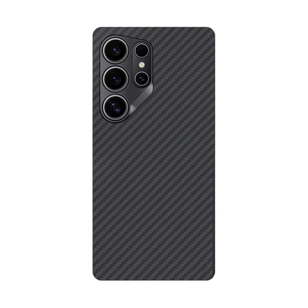 Husă de protecție pentru Samsung Galaxy S26 Ultra, FONIX, Kevlar, Negru, Ultra-subțire, Anti-încărcare