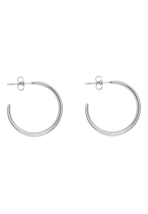 Cercei dama Joella, inox, design elegant, argintii, one size