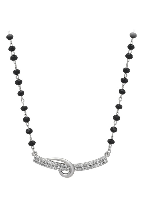 Colier dama, Joella, aurie, marime unica, cu cristale stralucitoare