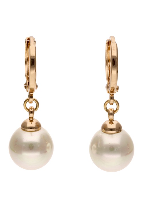 Cercei dama, Joella, aurii, design minimalist, parte din Colectia Bijuterii, one size