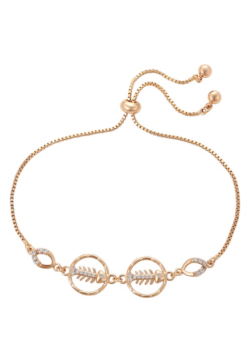 Bratara dama, Joella, mieda, auriu, one size