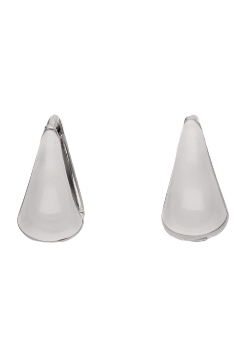 Cercei dama, Joella, design minimalist, argintiu