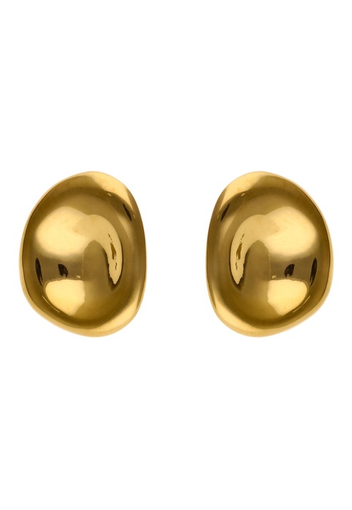 Cercei dama Joella, inox, auriu