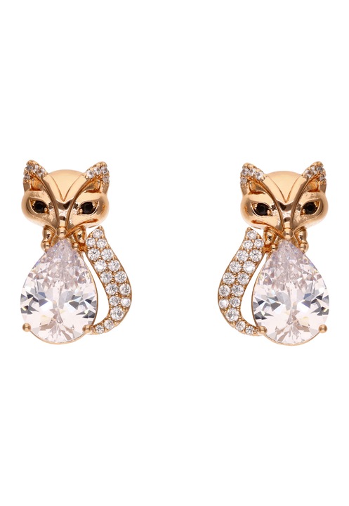 Cercei dama, Joella, cupru, auriu