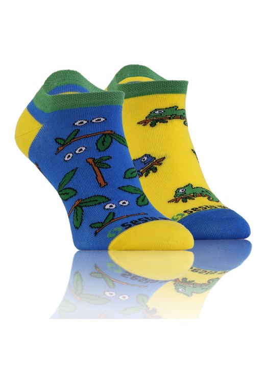 Sosete unisex Sesto Senso, bumbac, multicolor, 43-46 EU