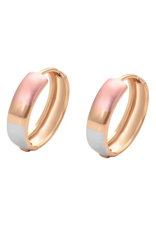 Cercei dama Joella, cupru, auriu/argintiu