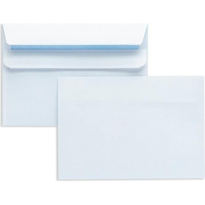 Плик C6, ОФИС-ПРОДУКТИ, бял