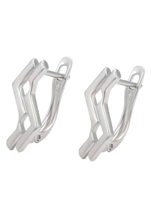 Cercei dama, Joella, argintiu, din cupru, one size