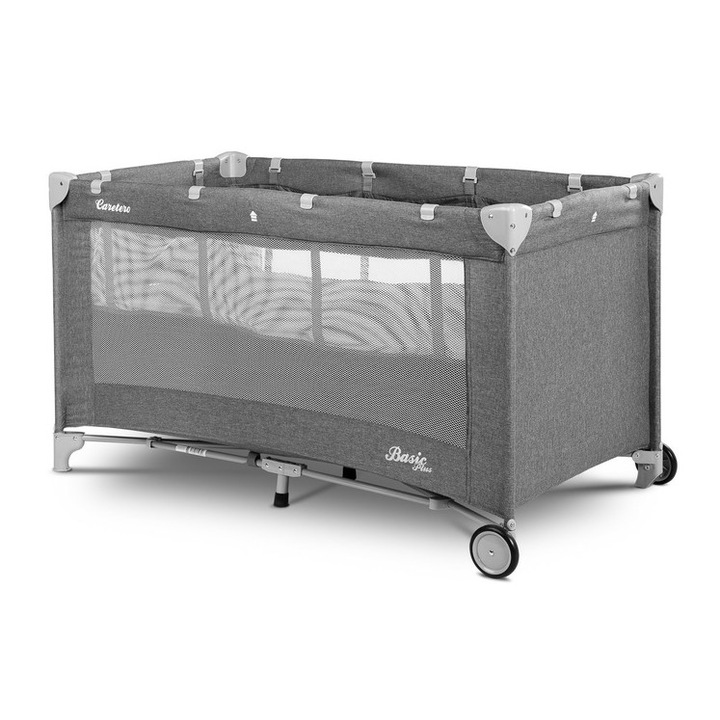 Туристическо легло PADU Basic Plus 2020, графит, 60x120см