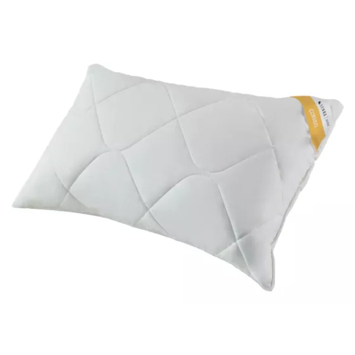 Perna ecologica antialergica 50x70cm CORNEO ECO, Senna Home, 700g, alb