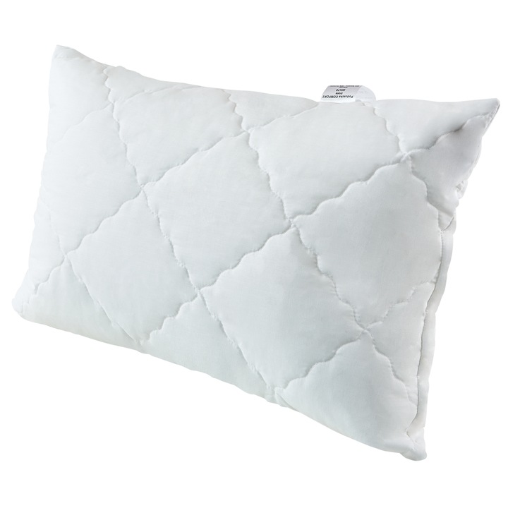 Perna Inter Widex Classic Pikowana, 50x70cm, alb, moale, pufoasa