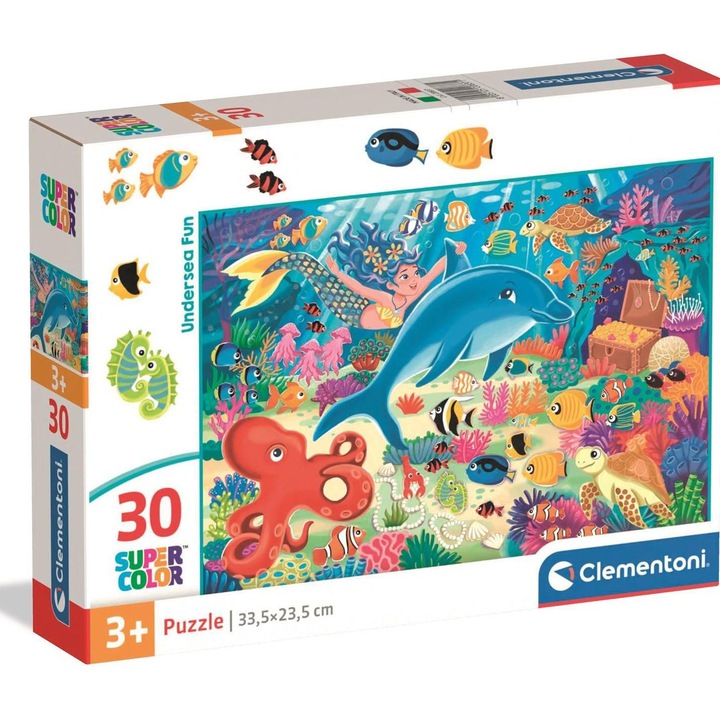 Пъзел Clementoni 30 Елемента Подводен свят