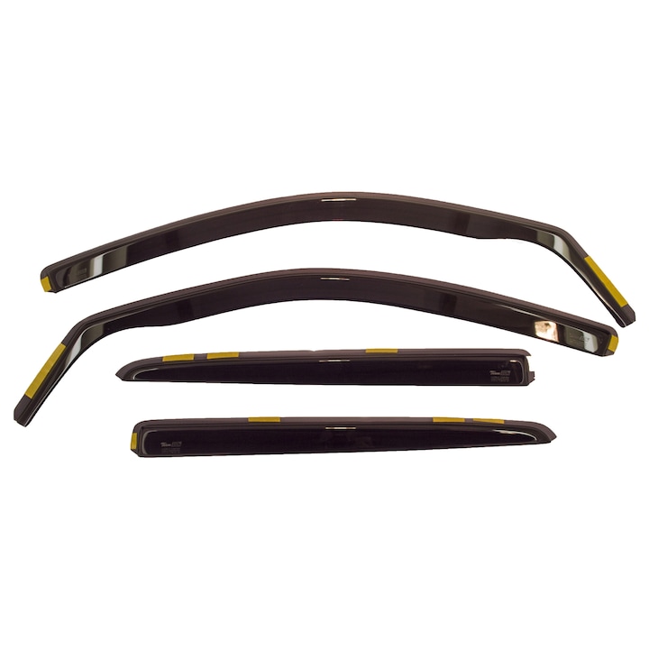 Ветробрани Heko комплект предни+задни Alfa Romeo Giulia 2016-до момента, плексиглас, 4 врати