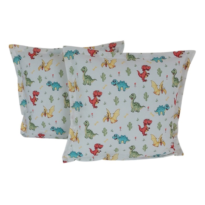 2 db párnahuzat készlet, 40x60 cm, M002-FP2 Dino, Albatex Home