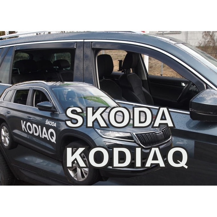 Paravanturi HEKO Skoda Kodiaq 2017-2023 SUV set fata+spate