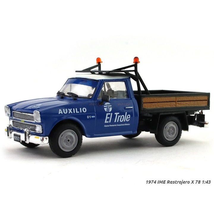 Macheta 1974 Ime Rastrojero X78 Pick-Up El Trole Albastru fém másolat