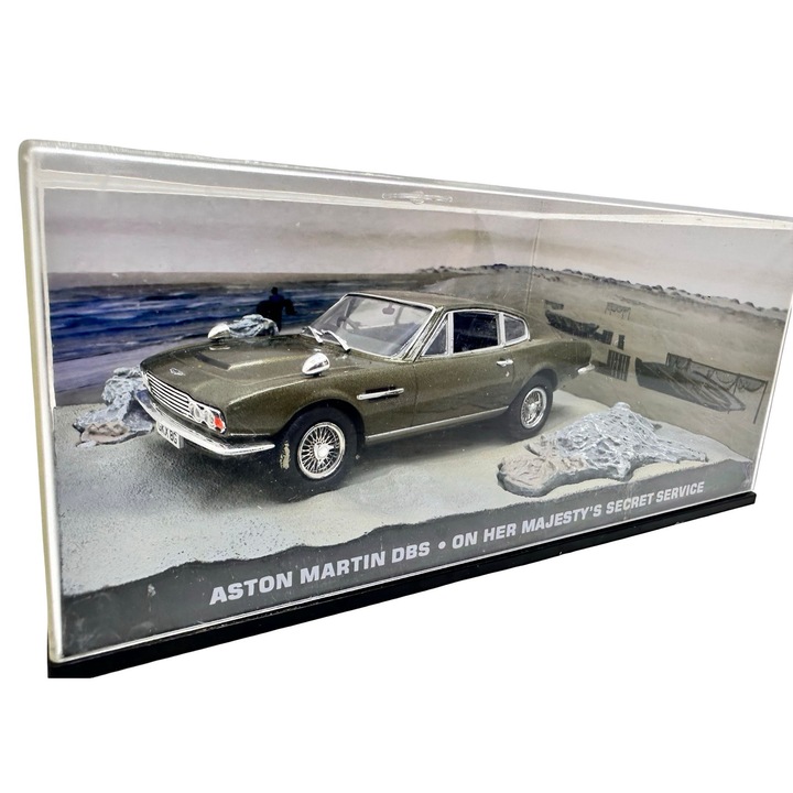 Macheta Aston Martin DBS In Serviciul Secret al Majestatii Sale scara 1:43