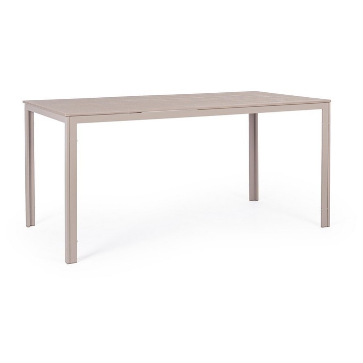 Masa gradina, terasa otel taupe Sarita 156x78x74h