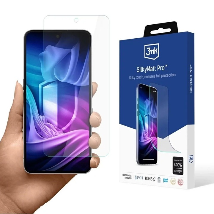 Folie Protectie Compatibila cu Silky Matt Pro, 3mk, Nothing Phone (3a) / (3a) Pro - Clear