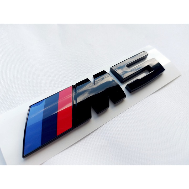 Emblema Portbagaj M5 //M5 Sigla Logo Auto Adeziv pentru BMW Seria 5