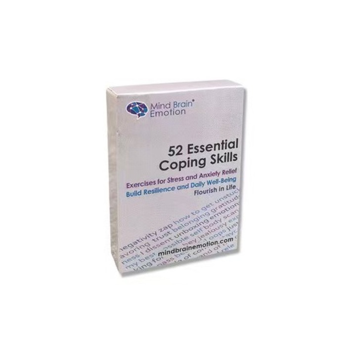 Társasjátékok, kártyakészlet, stresszcsökkentő stratégiák, terápiás tevékenységek, többszínű, A1