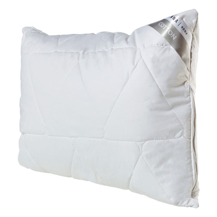 Perna regulata Senna Home, 70x80cm, 1200g, bumbac, alb