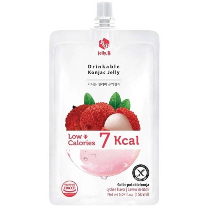Jeleu lychee 150 ml, Jelly.B, gust intens, consistenta delicata