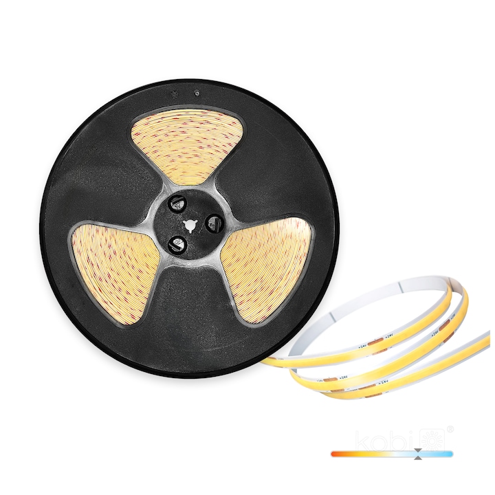 Benza LED TRAMO 320 COB, 50м, 24V, IP20, равномерно осветление, KOBI LIGHT