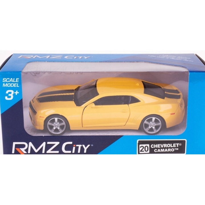 Masinuta RMZ Chevrolet Camaro galben K-847