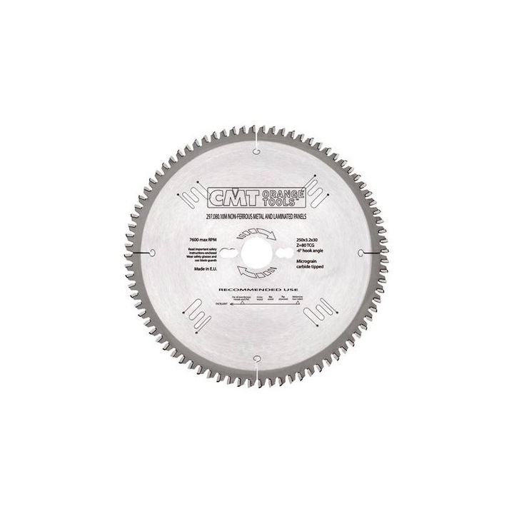 Pila pentru fierastraie electrice, CMT, 165mm, 40 dinti, 2,2/1,6mm, aluminiu, mosiad, compozit