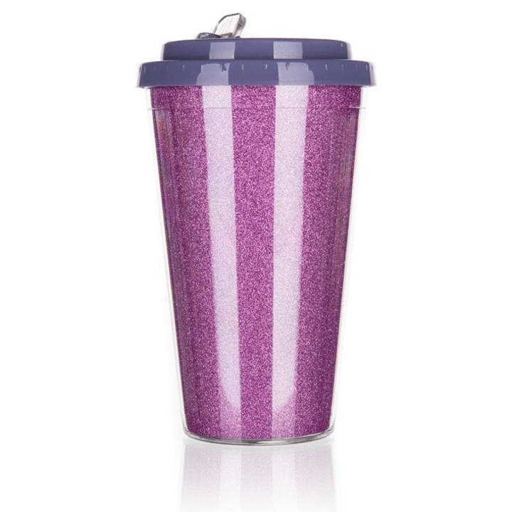 Cana termica Vetro Plus, 500 ml, violet