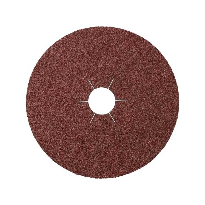 Disc fibros KLINGSPOR 180mm, granulatie 120, set 25 bucati, pentru metal si otel inoxidabil
