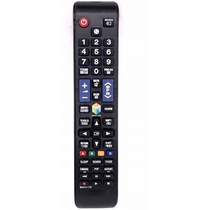 Telecomanda universala CardSplitter pentru TV LED LCD, model BN59-01178F, usor de utilizat, fara programare
