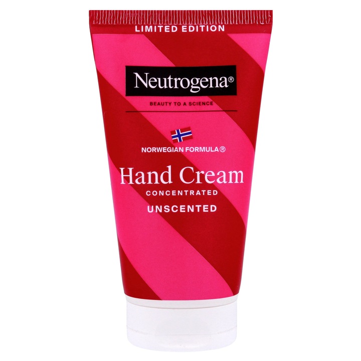 Crema de maini Neutrogena, Johnson 75ml, fara parfum, formula concentrata, cu glicerina