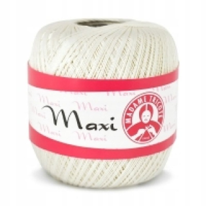 Kordonek Maxi, Madam Tricote, 100g, 565m, 10 tex, 2-2,5mm