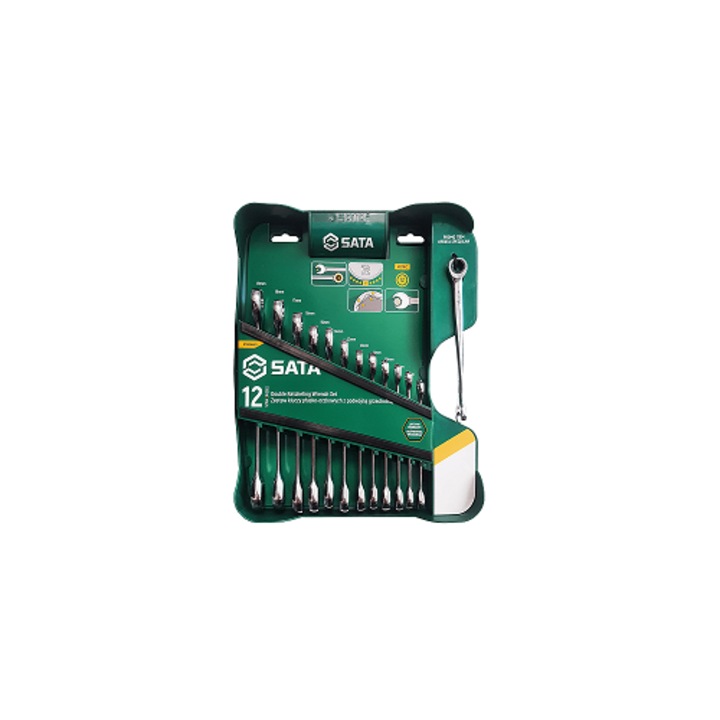 SET DE 13 CHEI COMBINATE SATA CU CLICHET DUBLU + CHEI X-BEAM