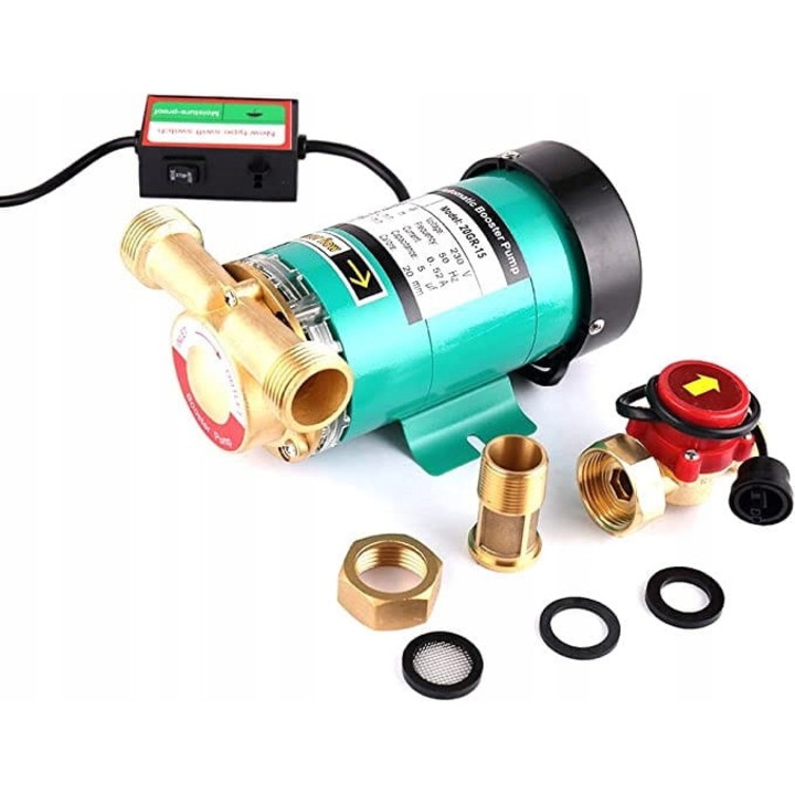 Pompa de apa circulatie Kufer, 120W, 1500L/h, 15m, aluminiu, cupru