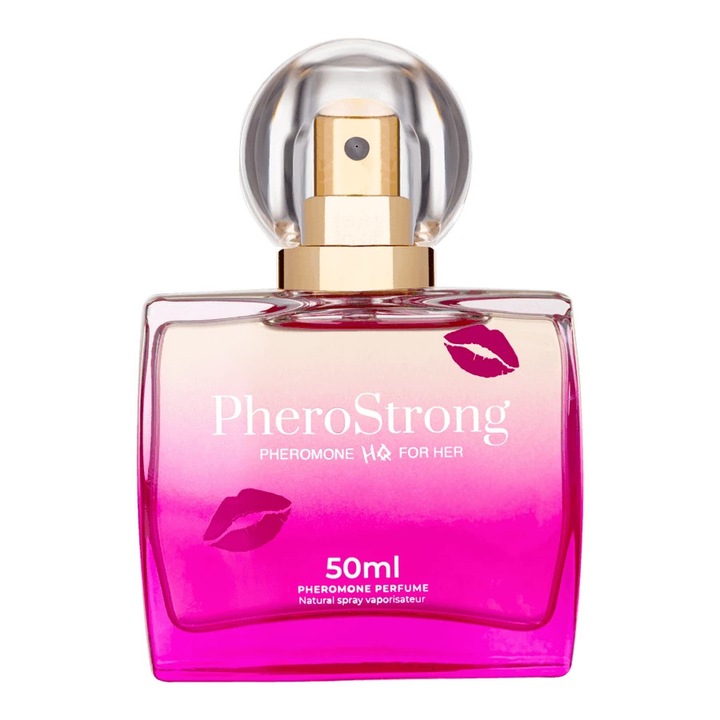 Pheromone HQ For Her 50ml, parfüm nőknek, bergamott és tubarózsa illatjegyek, elegáns csomagolás