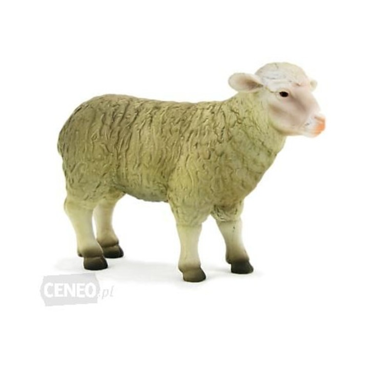 Figurina Animal Planet, oaie, 9x6x3cm, pentru copii de la 3 ani, certificat CE