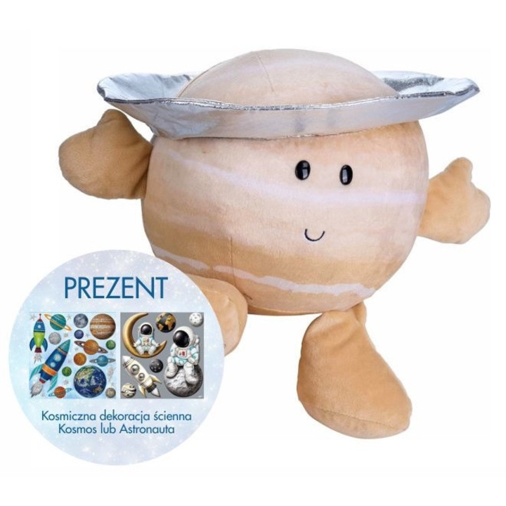 Плюшена играчка, Сатурн, 23см, полиестерен материал, 0+