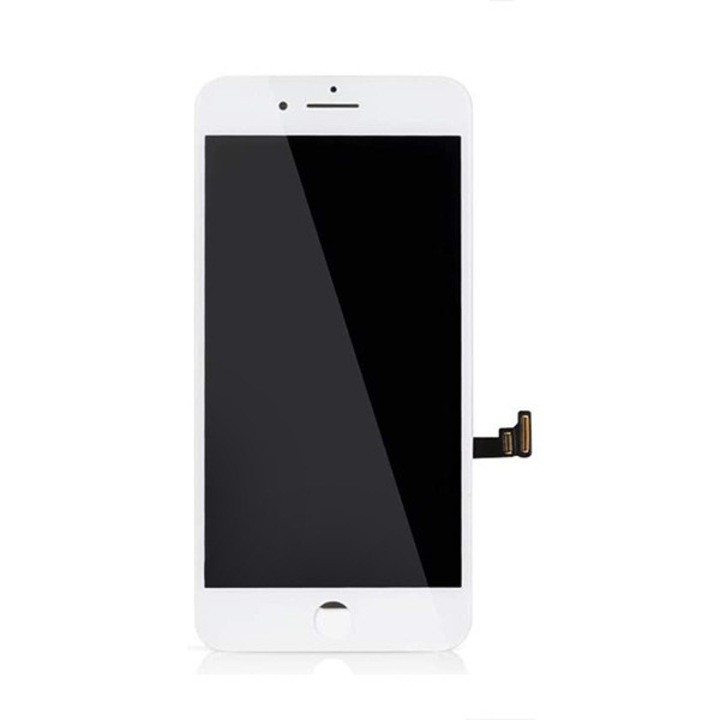 Дисплей LCD с дигитайзер за iPhone 7 Plus, бял, нов, лесен монтаж