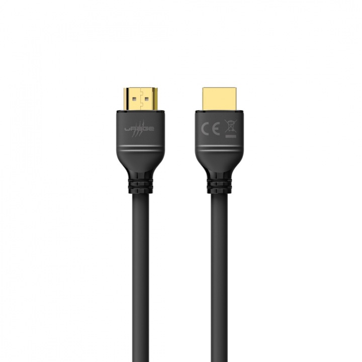Кабел uRage Ultra-High-Speed ​​HDMI, сертифициран, 8K, позлатен, 2 м